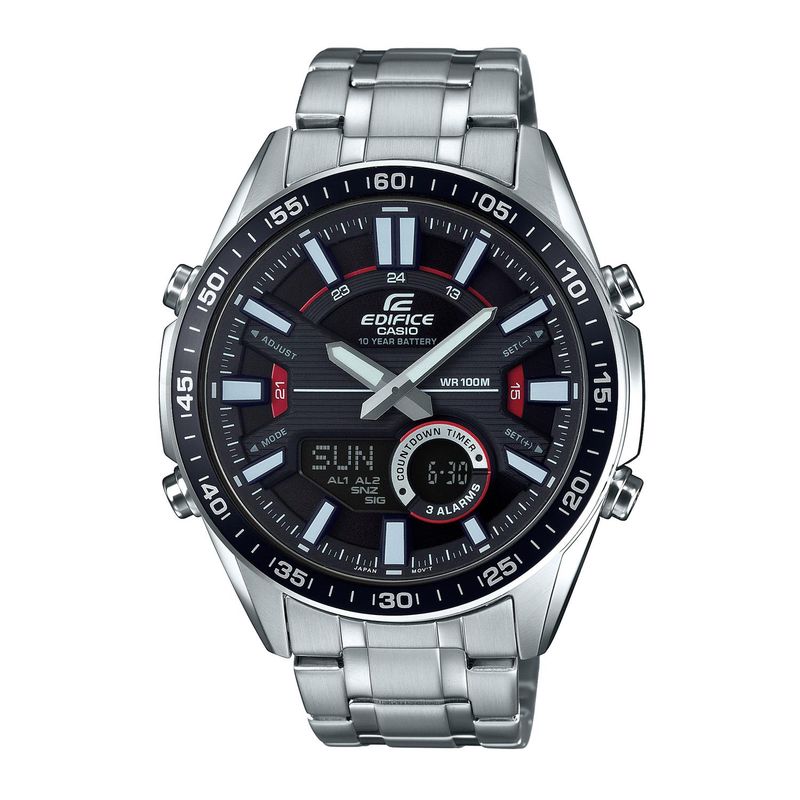 CASIO - Reloj EDIFICE EFV-C100D-1AVDF Acero Hombre Plateado