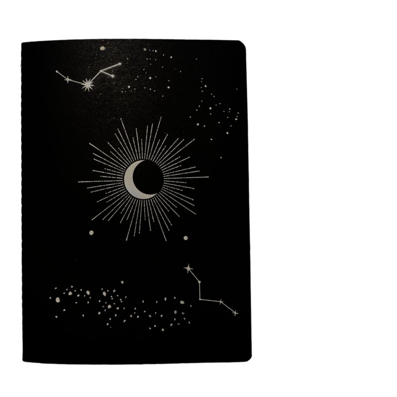 GENERICO - Cuaderno Hojas Negras Grande Croquera