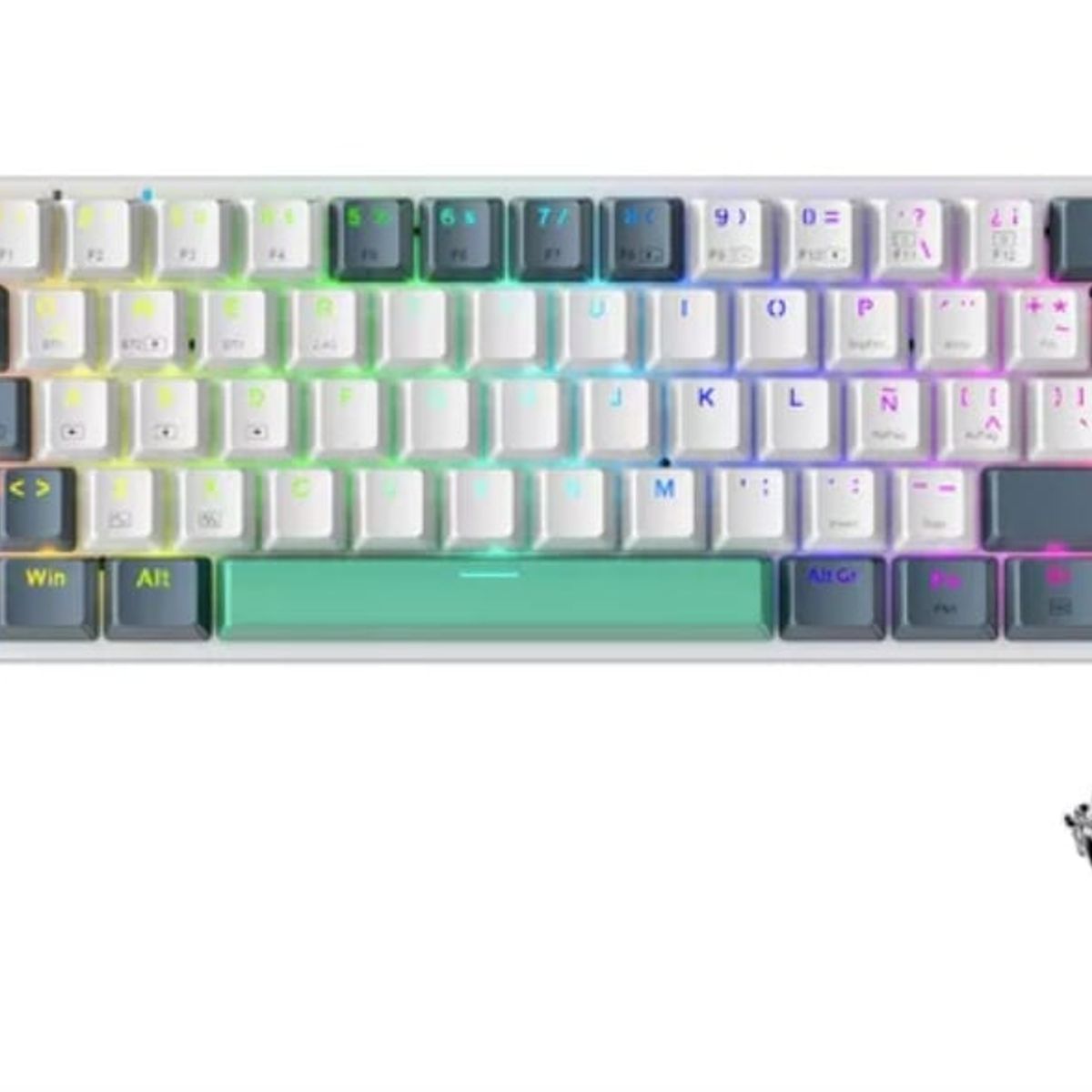 GENERICO - Teclado Mecánico Bluetooth