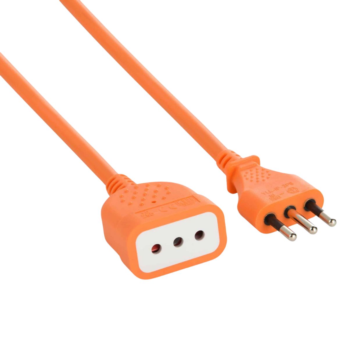 GENERICO - Extensión Eléctrica Profesional 1 Toma(s) 5 mts Naranja
