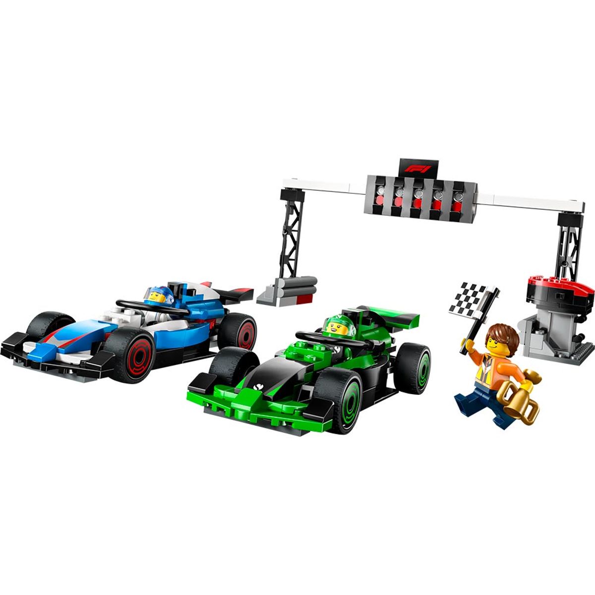 LEGO - LEGO PARRILLA DE F1® CON AUTOS DE CARRERAS VCARB Y SAUBER