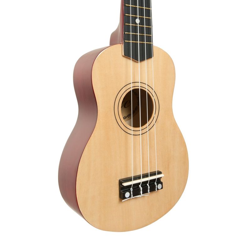 EPIC - Ukelele 21Pulgadas Natural con Funda Acolchada Epic