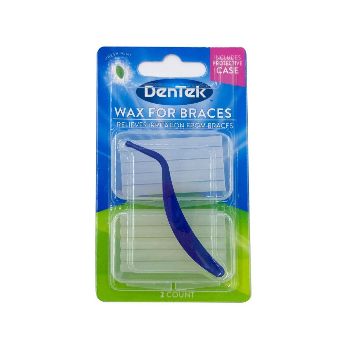 DENTEK - Cera Para Ortodoncia 2 Count DENTEK