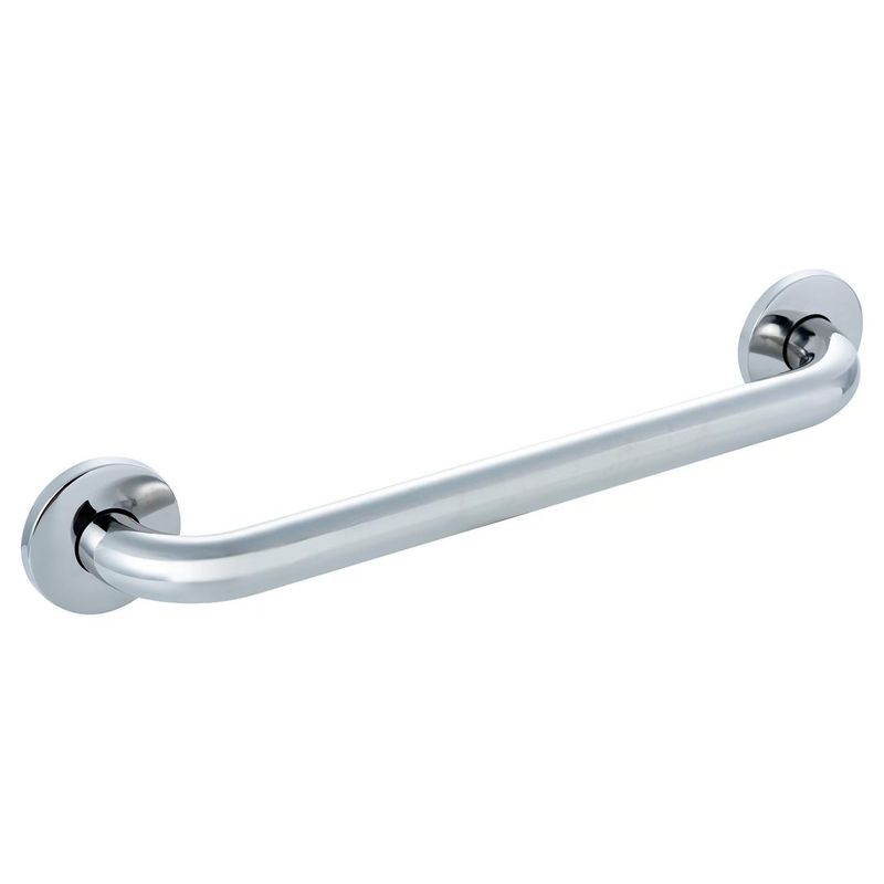 GLOMED - Barra Seguridad Baño Cromada 45cm GLOMED