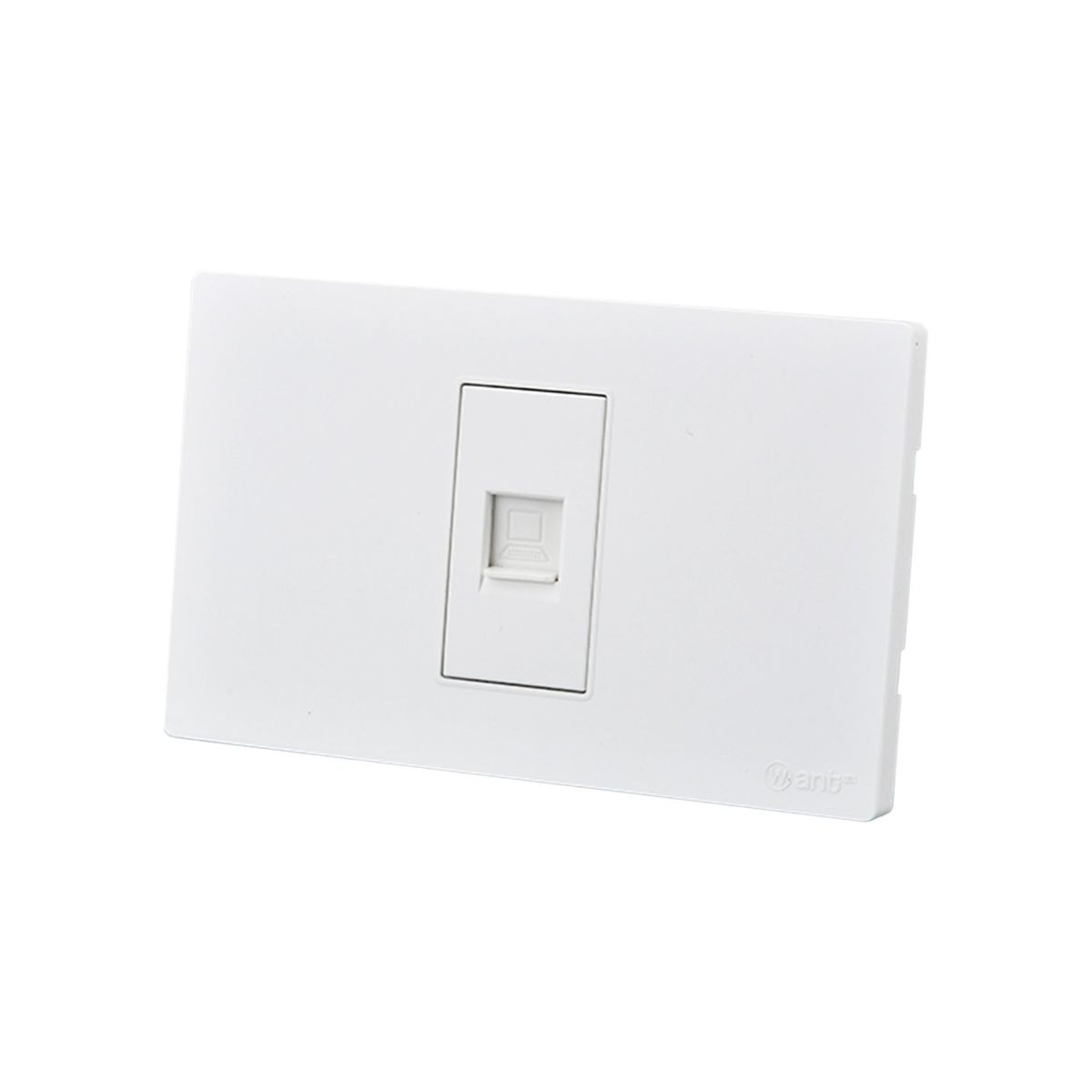 WANT - Pack 10 Toma Internet Metálico RJ65 - Blanco