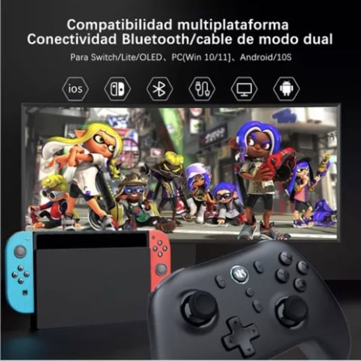 GENERICO - Control Para Nintendo Switch Inalámbrico Larga Duración