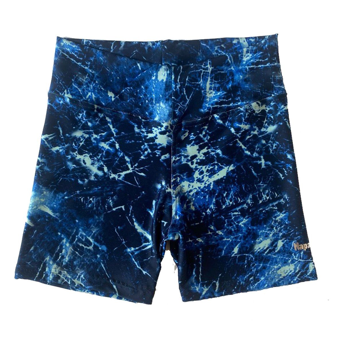 CREA PRINT - Calzas Corta  marca Mapanare SHORT SUPLEX AZUL GEOMETRICO