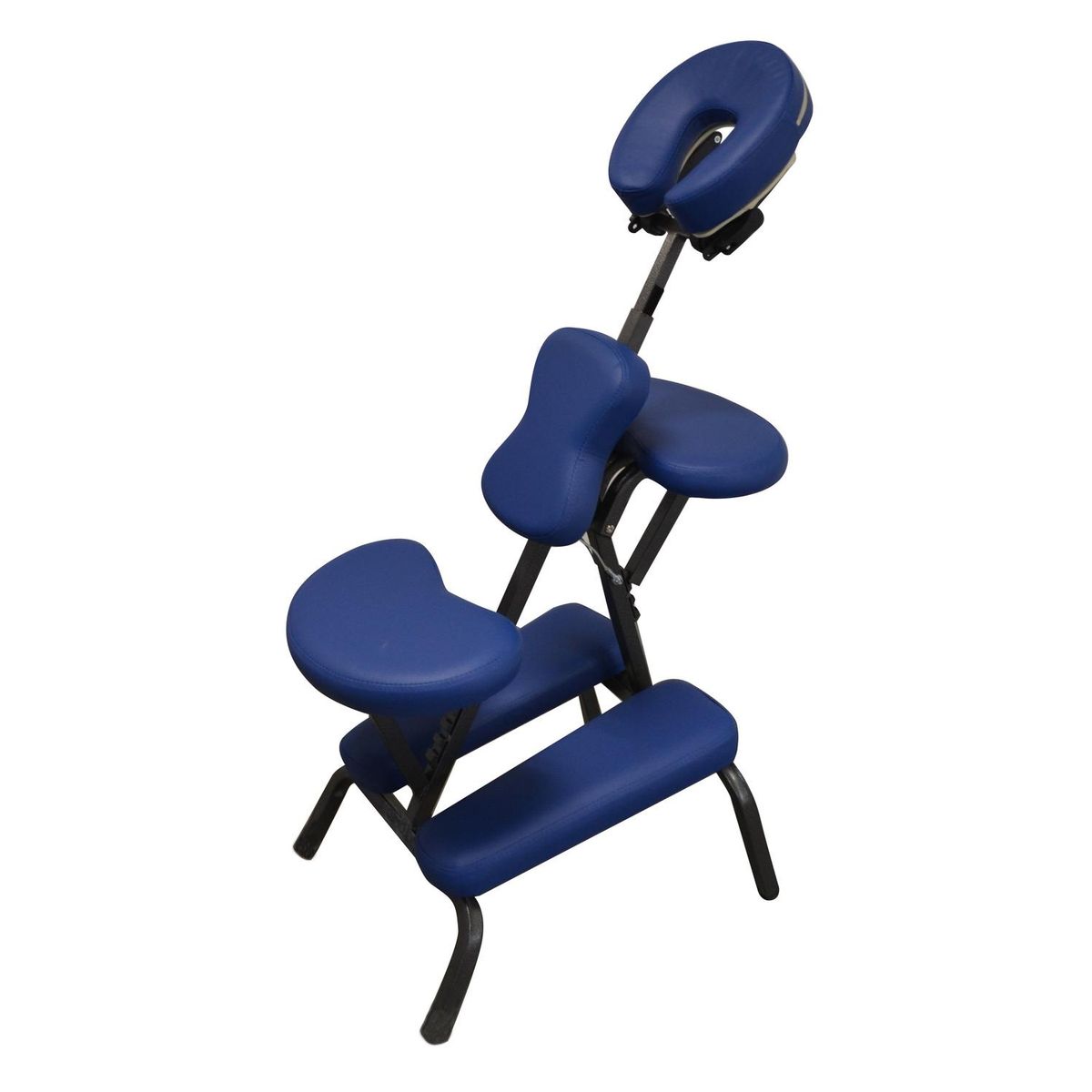 GLOMED - Silla De Masajes Plegable Premium Azul + Bolso