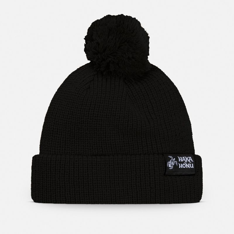 HAKA HONU - Gorro Yeco Negro Haka Honu