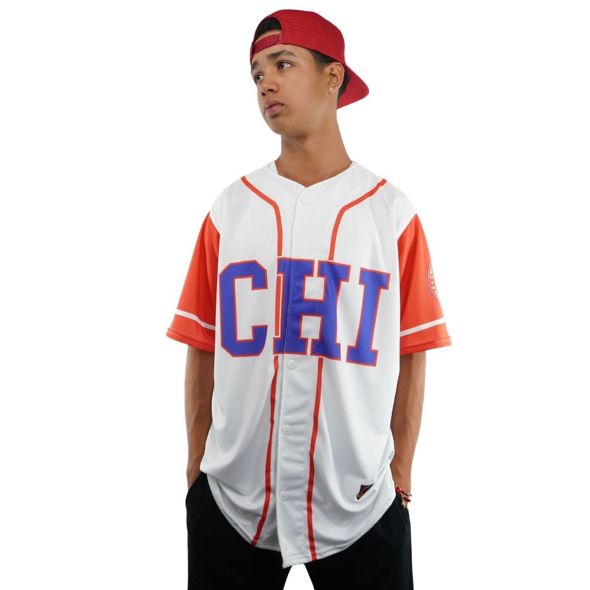 TRIPLE PLAY - Polera de beisbol con botones Chile CHI