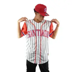 TRIPLE PLAY - Camiseta con botones Santiago