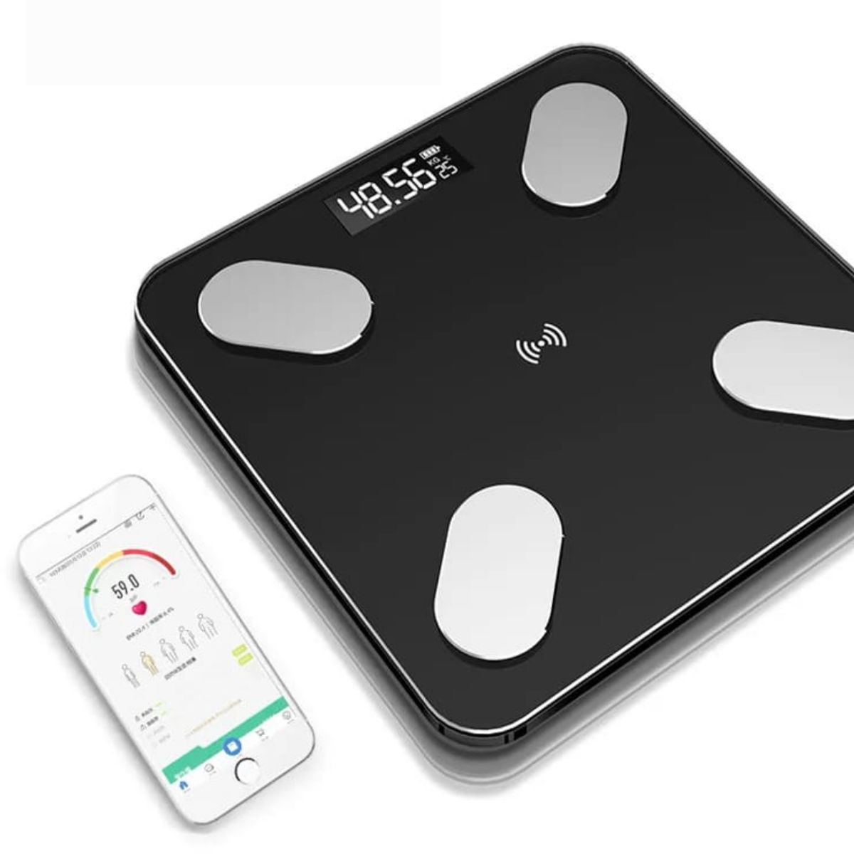 GENERICO - BALANZA PESA PERSONAL INTELIGENTE BLUETOOTH