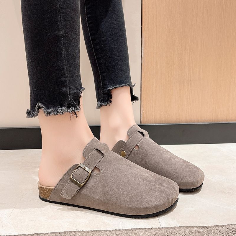 TIOZONEY - Sandalia Mujer -Gris