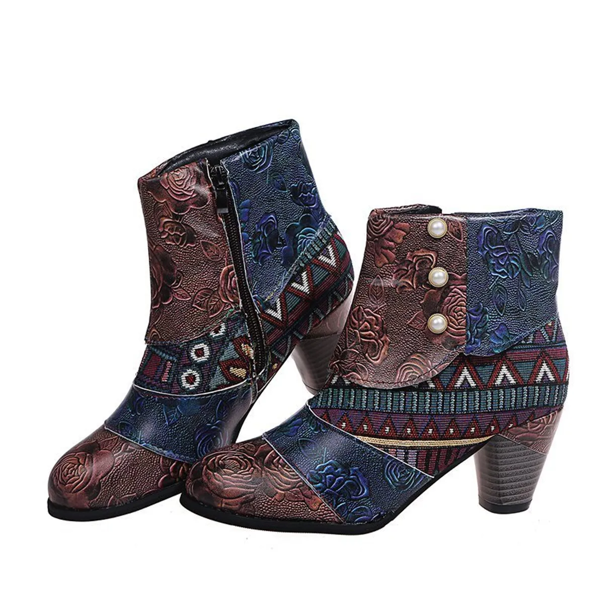 TIOZONEY - Botin De Mujer Moda