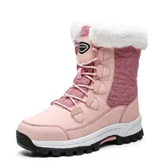 TIOZONEY - Botas de algodón de nieve para Mujer