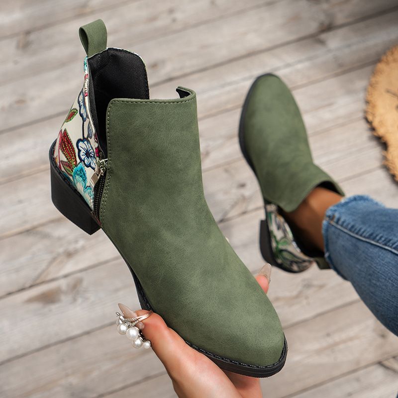 TIOZONEY - Botin De Mujer Moda