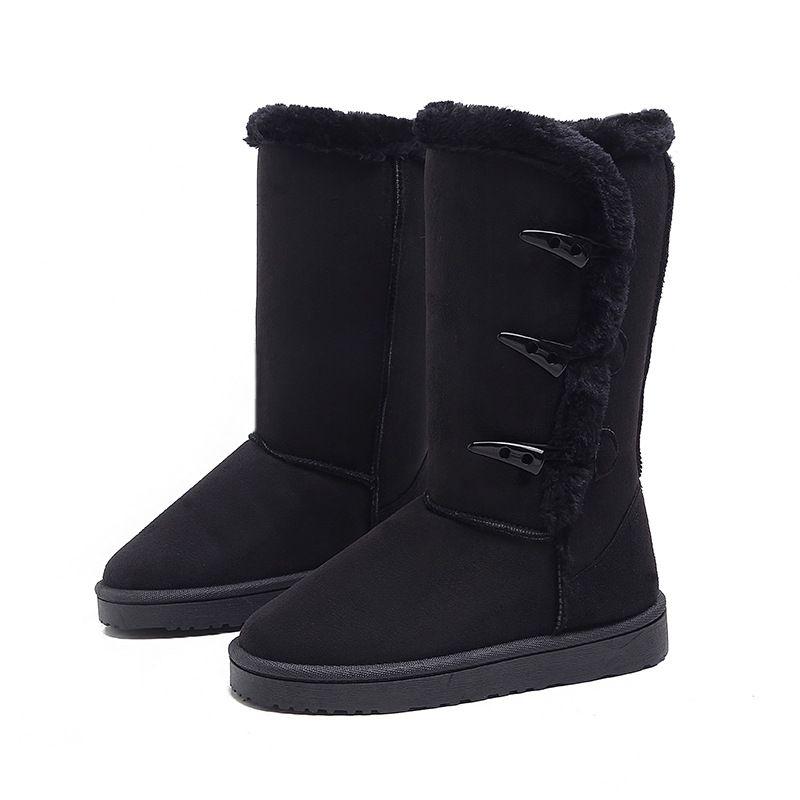 TIOZONEY - Botas Forradas Por Dentro En Chiporro Altas