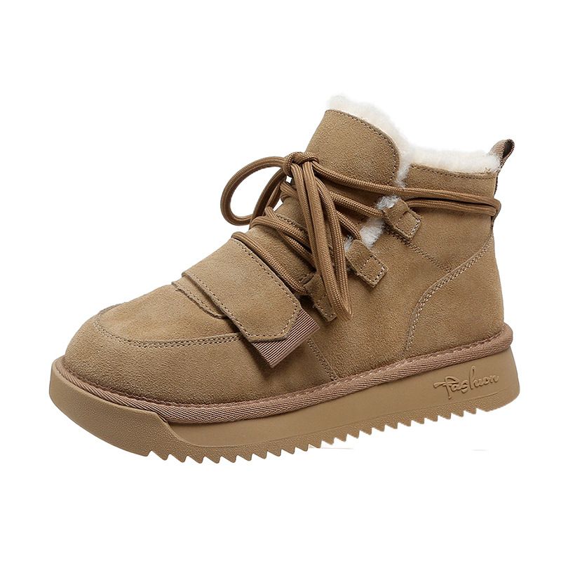 TIOZONEY - Botas abrigadoras altas para Mujeres antideslizantes y cálidas.