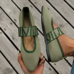 TIOZONEY - Sandalia Mujer -Verde