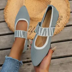 TIOZONEY - Sandalia Mujer -Gris