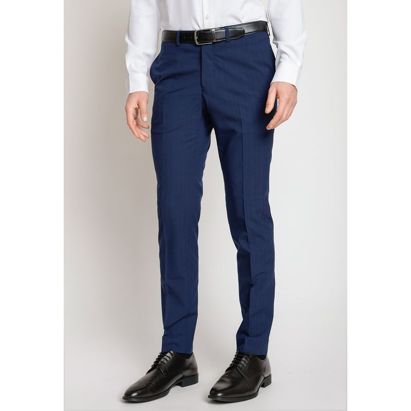 PERRY ELLIS - Pantalón Hombre Traje Suit Separate Washable Navy