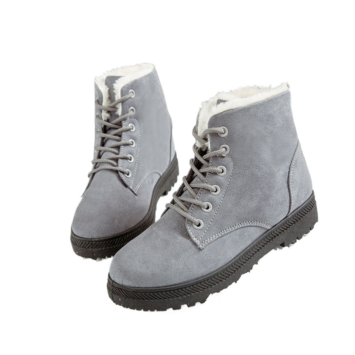 TIOZONEY - Botas altas de chiporro para mujer