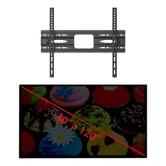 GENERICO - Soporte Base Tv Pared Fijo 40 A120 Pulgadas Hasta 100kg