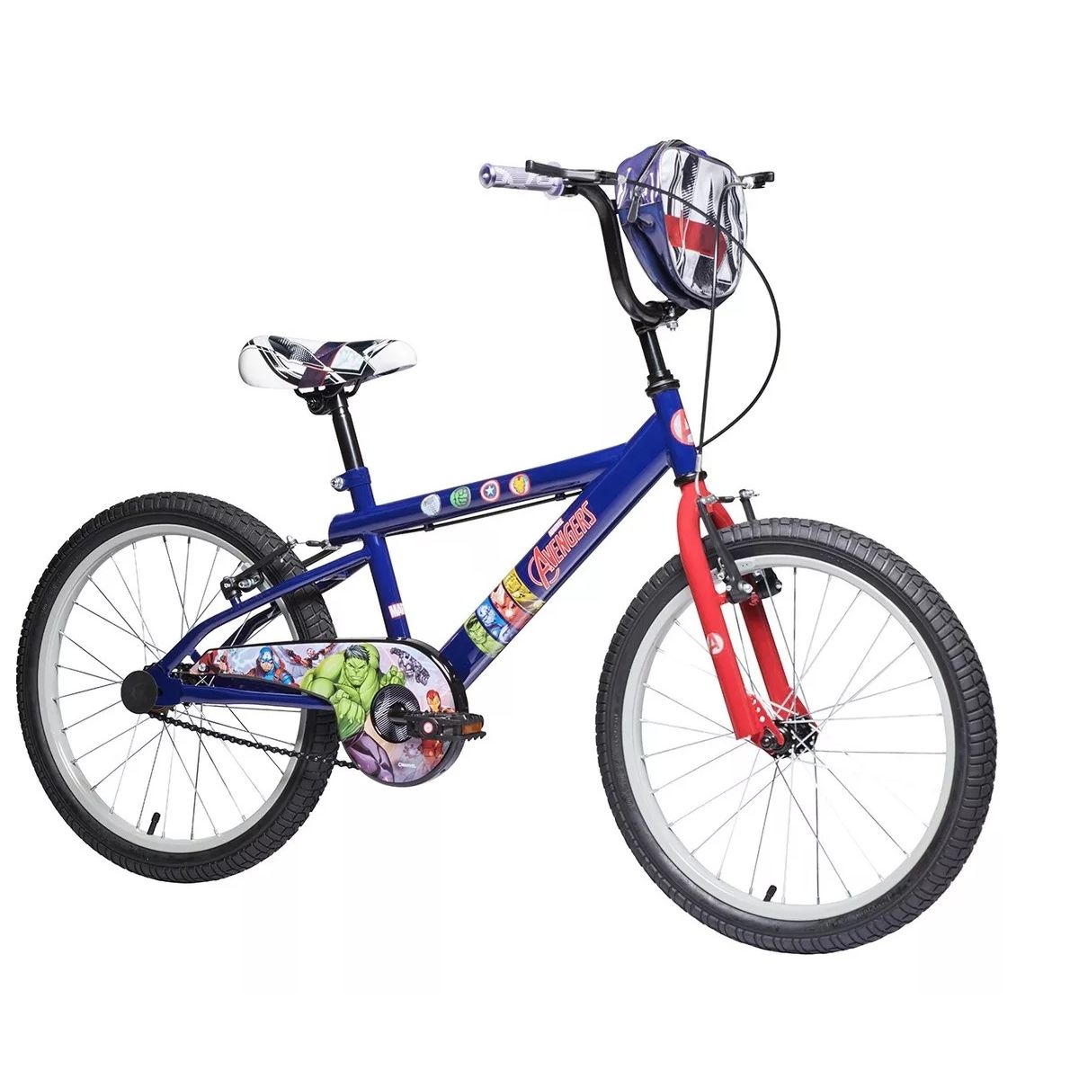 LAHSEN - Bicicleta Lahsen Infantil Avengers Aro 20 Urbana Azul