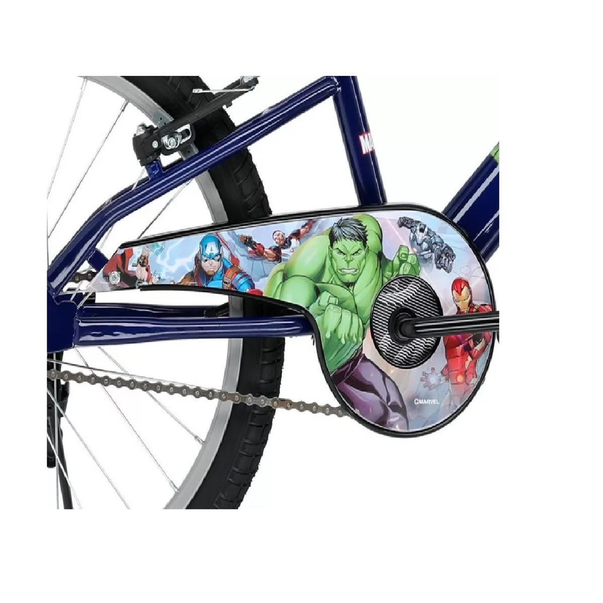 LAHSEN - Bicicleta Lahsen Infantil Avengers Aro 20 Urbana Azul