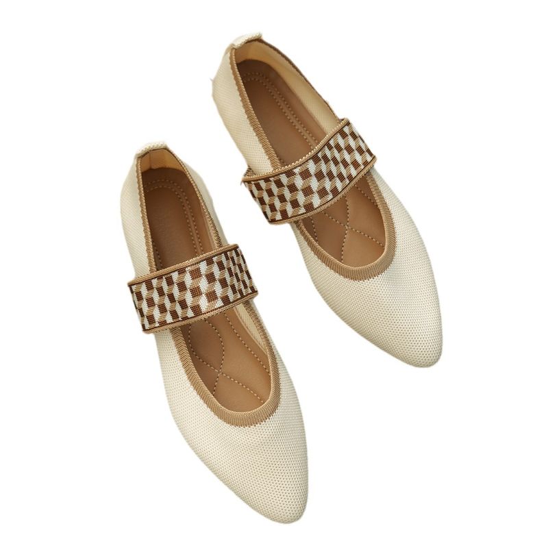 TIOZONEY - Sandalia Mujer -Beige