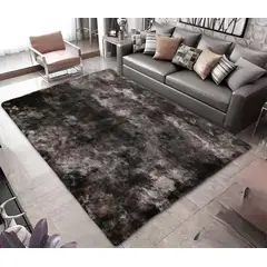 GENERICO - ALFOMBRAS PELO LARGO TIPO PELUCHE SUAVES PARA DECORACION DE HOGAR