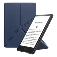 Funda Prem. Origami Azul M + Lamina Kindle Paperwhite 11va Gen 6.8