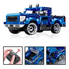 IPLAY - Set Armable Bloques Camioneta 2en1 Control Aspor 369 Piezas