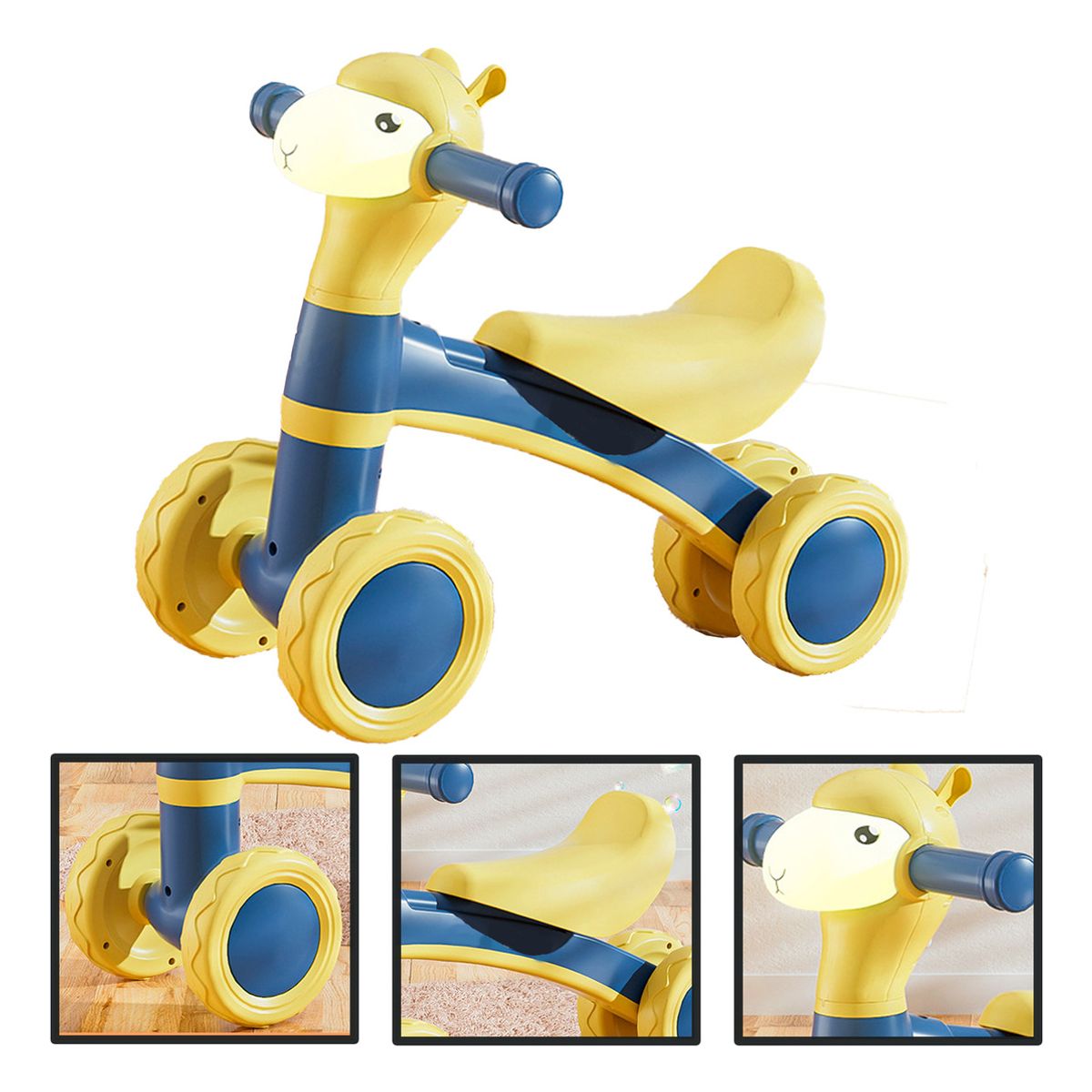 IPLAY - Correpasillo Andador Caminadora Equilibrio 4 Ruedas Infantil