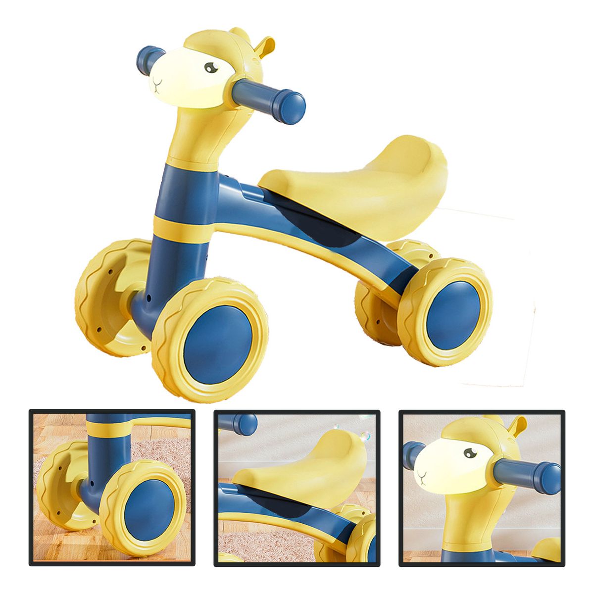 IPLAY - Correpasillo Andador Caminadora Equilibrio 4 Ruedas Infantil