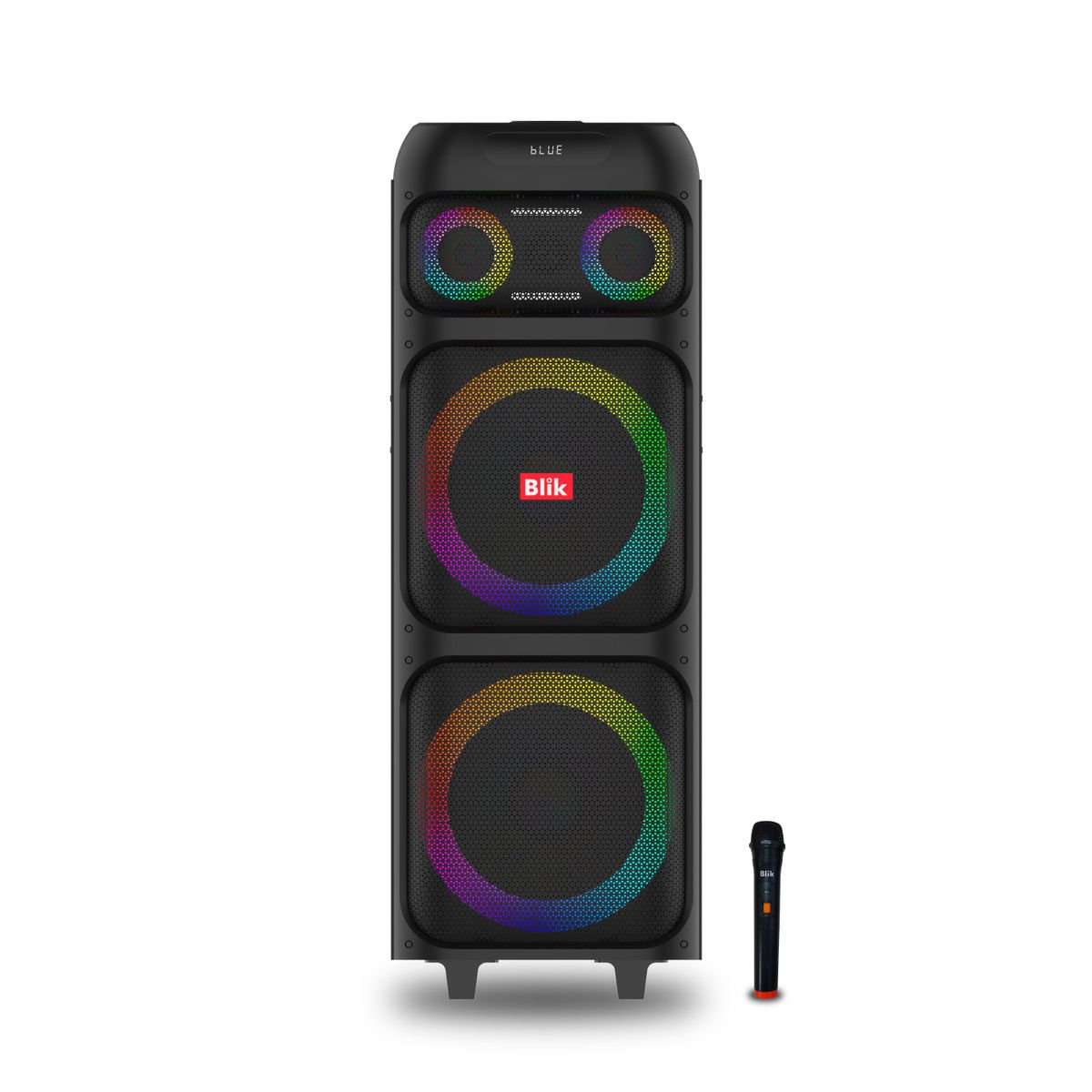 BLIK - Parlante Bluetooth Karaoke Con Microfono Blik Lightup600