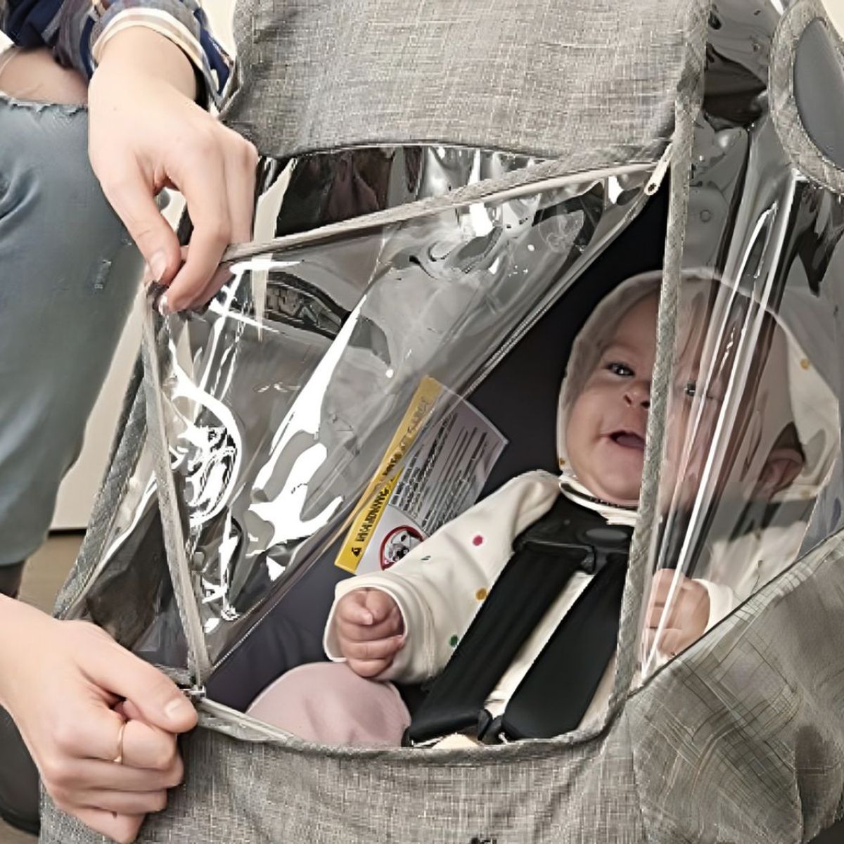 GENERICO - Cobertor Cubre Huevito Impermeable Universal Bebé