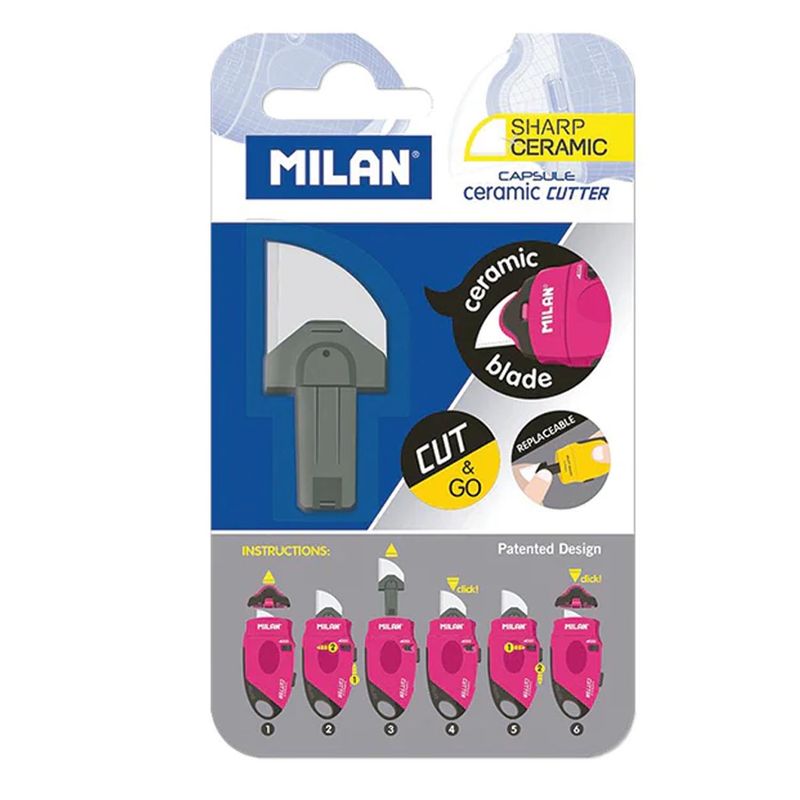 MILAN - Repuesto Hoja Cerámica Milan Para Cuchillo Capsule