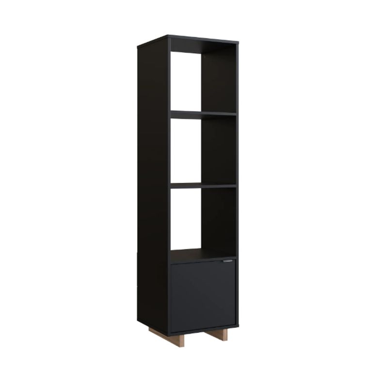BE DESIGN - ESTANTE ORGANIZADOR  PUERTA NEGRO MOVELI