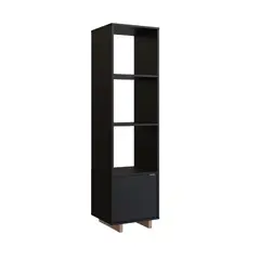 BE DESIGN - ESTANTE ORGANIZADOR PUERTA NEGRO MOVELI