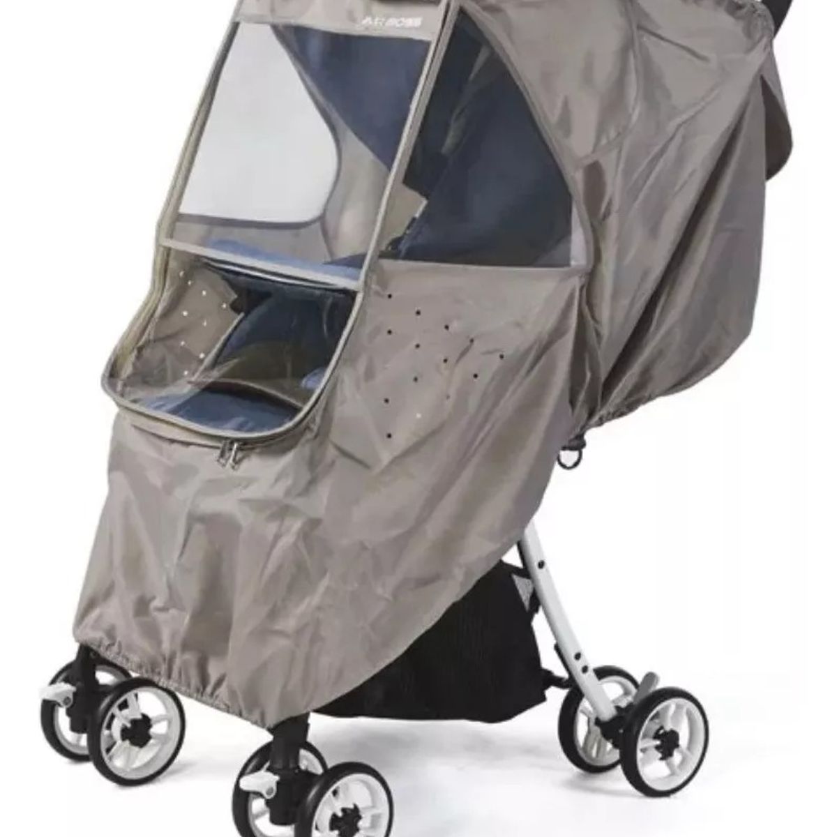 GENERICO - Cubre Coche Bebé Impermeable Protector De Lluvia Universal