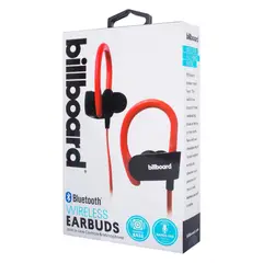 BILLBOARD - Audífonos Bluetooth Rojos