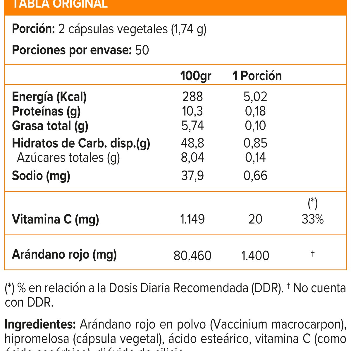 NOW - CRANBERRY 100 CAPS - NOW