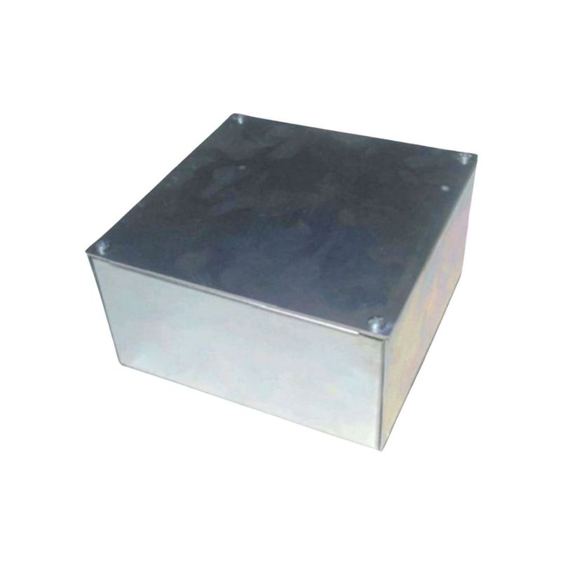 GENERICO - Caja Metalica Pregalvanizada Lisa A-11 100X100X65MM Sin Nocaut