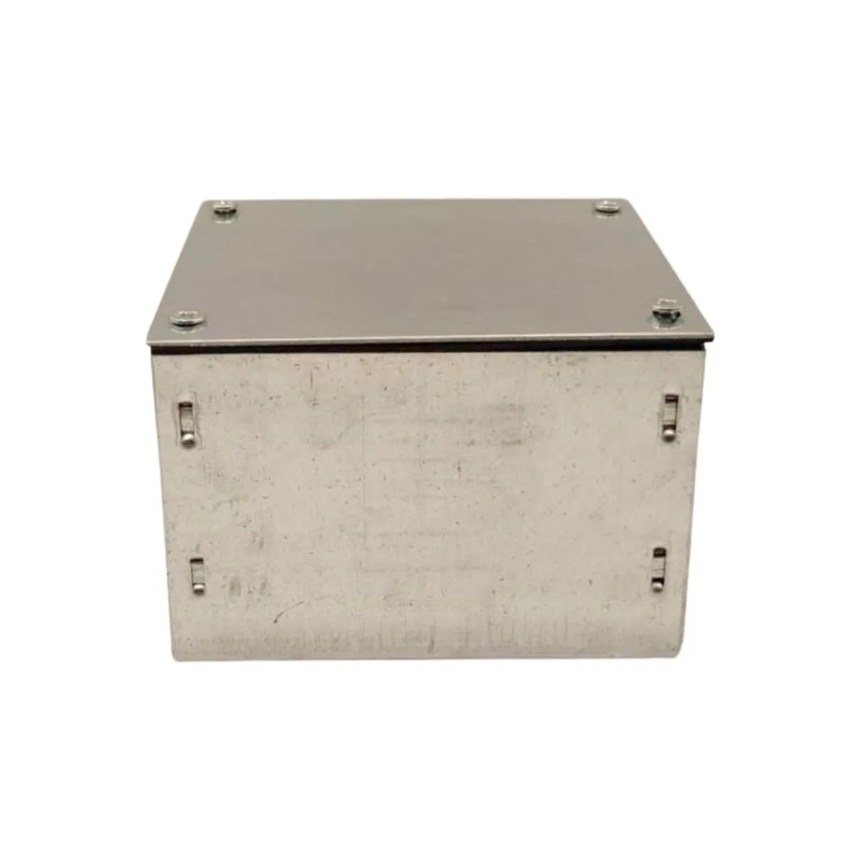 GENERICO - Caja Metalica Pregalvanizada Lisa A-11 100X100X65MM Sin Nocaut