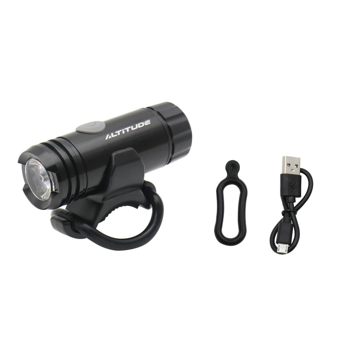ALTITUDE - Luz Delantera Ciclismo Altidude Led 120 lm Negra