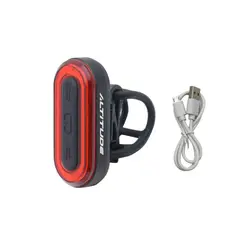 ALTITUDE - Luz Trasera Ciclismo 50 lm Negra