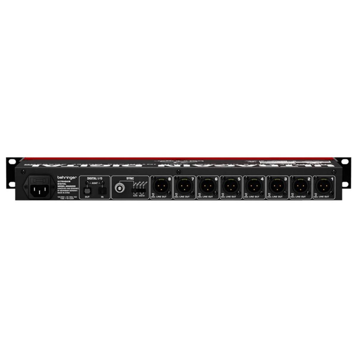 BEHRINGER - Preamplificador Microfonos Behringer Ultragain Digital ADA8200