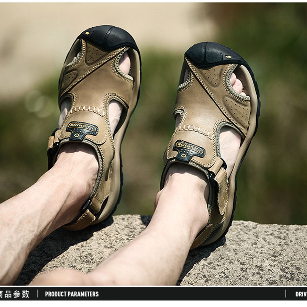 TIOZONEY - Sandalia Hombre.