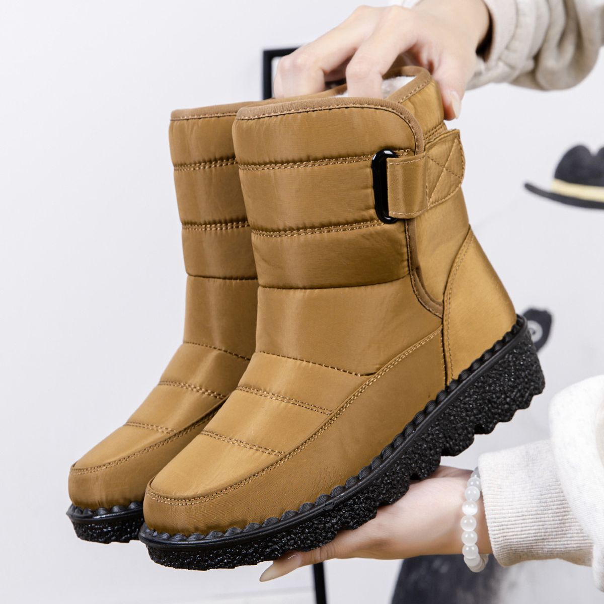 TIOZONEY - Bota Para Mujer.